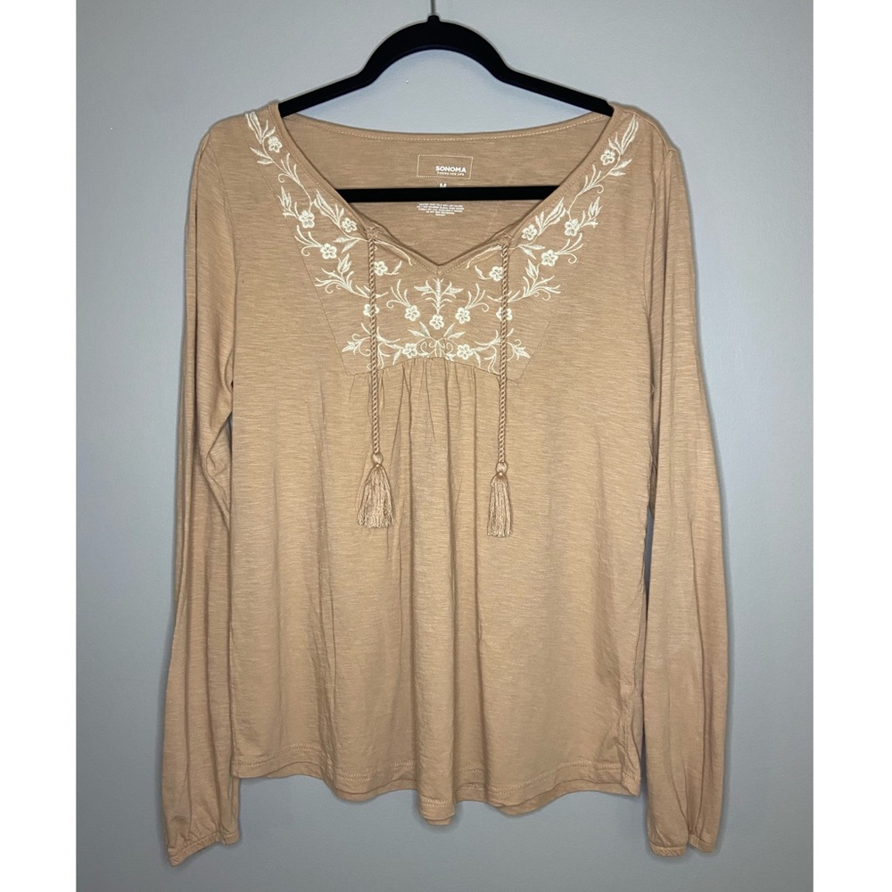 Women’s boho peasant top
